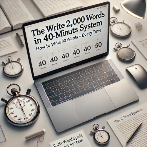 THE 2,000-WORD SPRINT SYSTEM